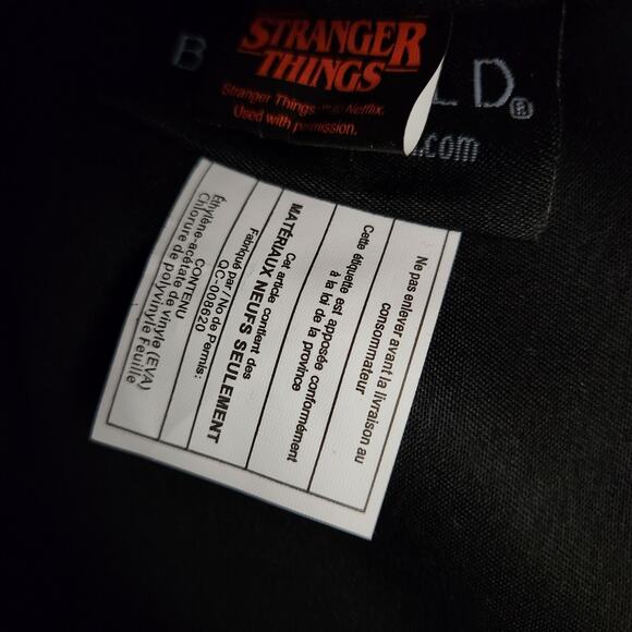 STRANGER THINGS by BIOWORLD  Multi Chibi Characters 12" x 10" x 4" Mini Backpack - Picture 4 of 12